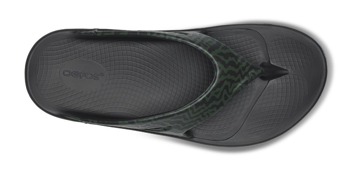 Men'S OOFOS X Adsum OOriginal Limited Sandal - Black - Image 6