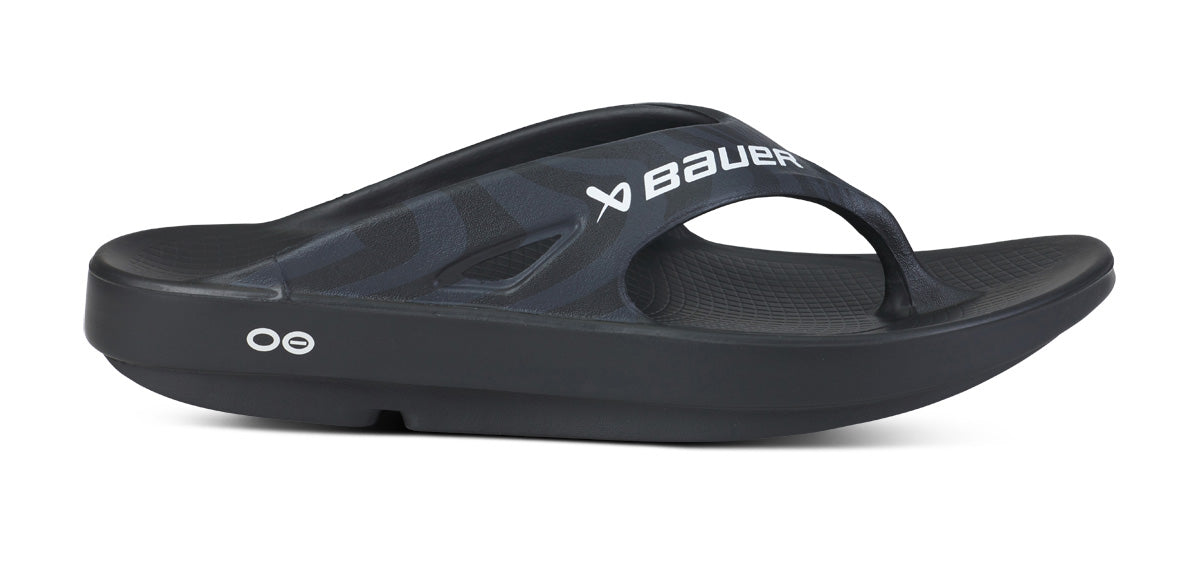 Alternative view of BAUER/OOFOS Women'S OOriginal Sport Sandal – Black Asphalt