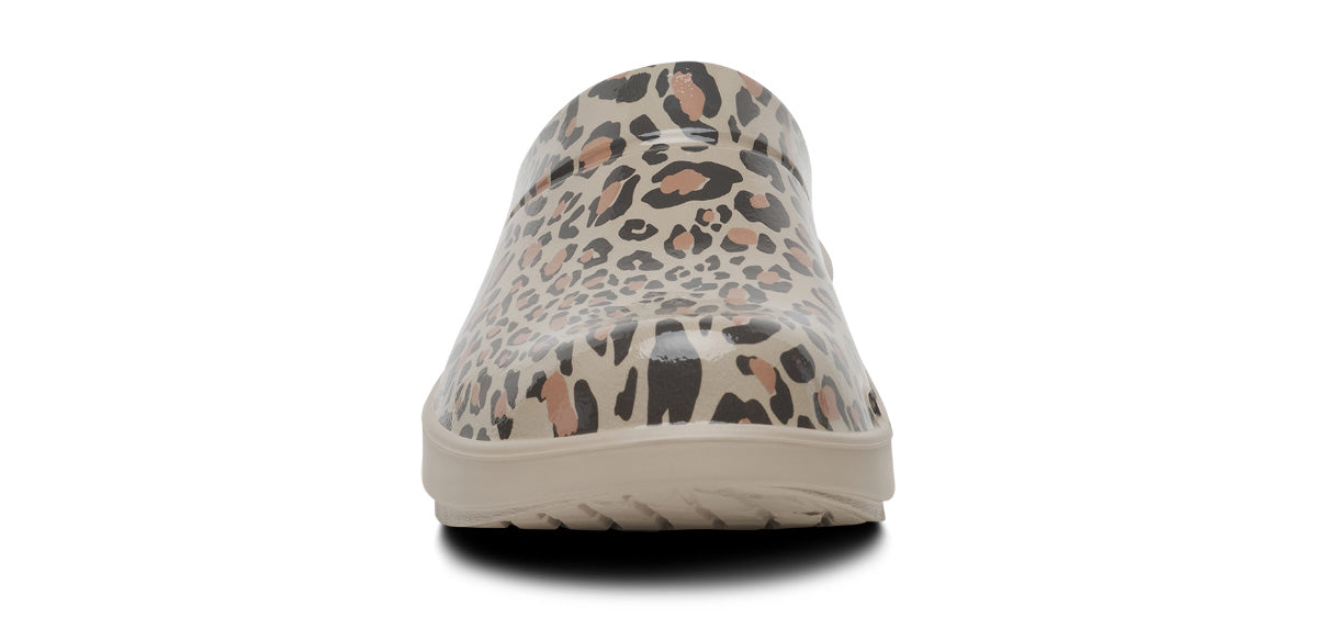 Women'S OOcloog Limited Edition Clog - Nomad Leopard - Image 3