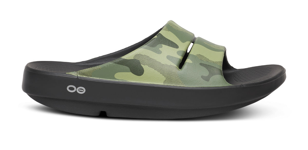 Alternative view of Men'S OOahh Sport Slide Sandal - Green Camo