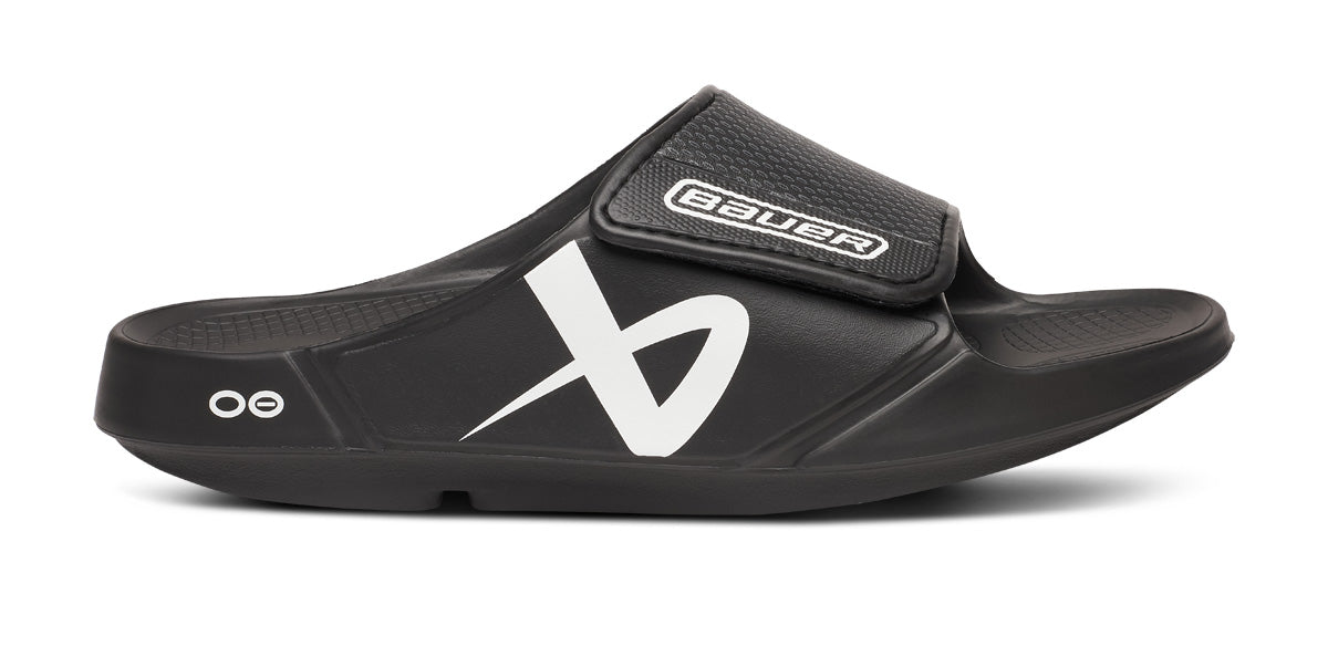 Alternative view of BAUER/OOFOS Women'S OOahh Sport Flex Sandal – Black