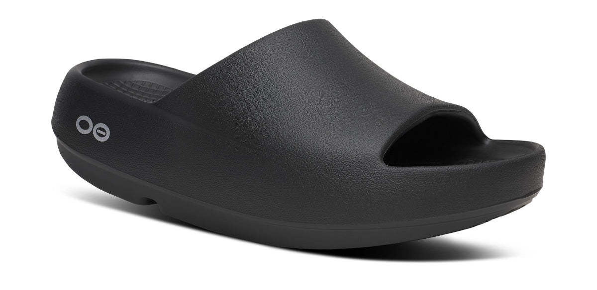 Men'S OOahh PLUS Slide Sandal - Black