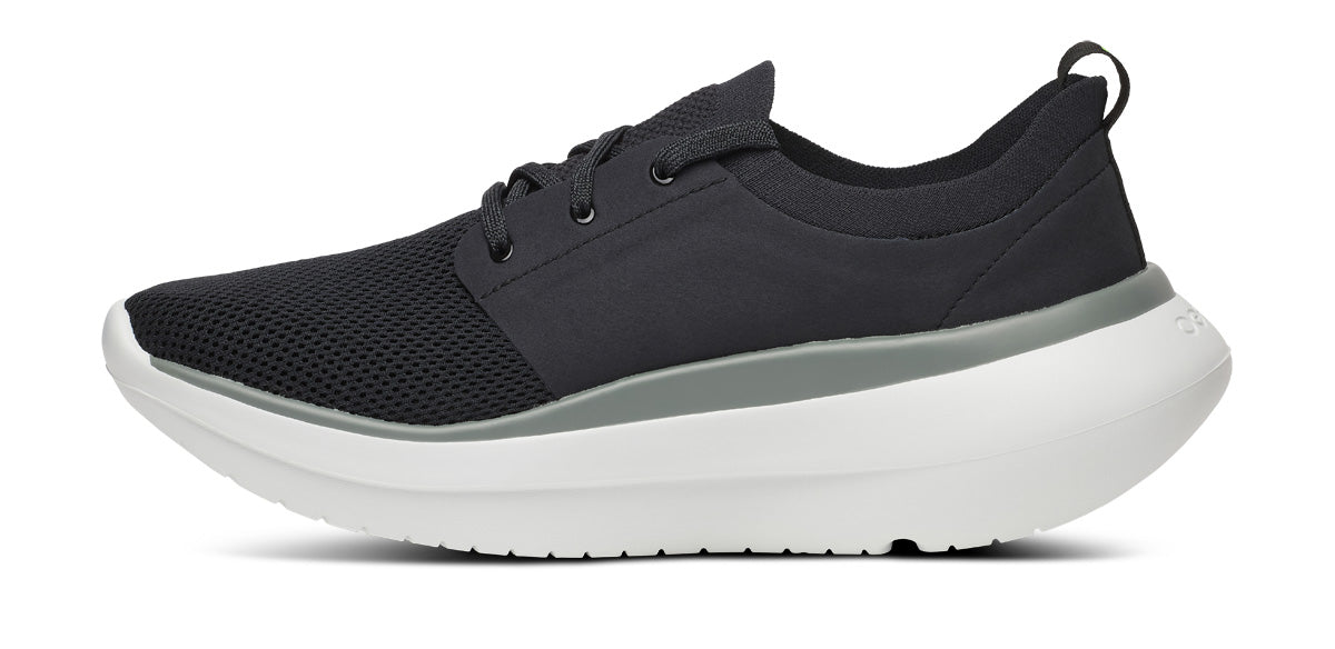 Men'S OOmy Stride - White Black - Image 4