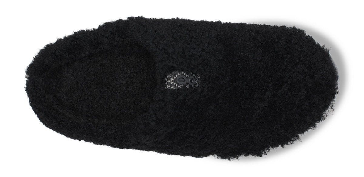 Women'S OOcoozie Sherpa Mule - Black - Image 6