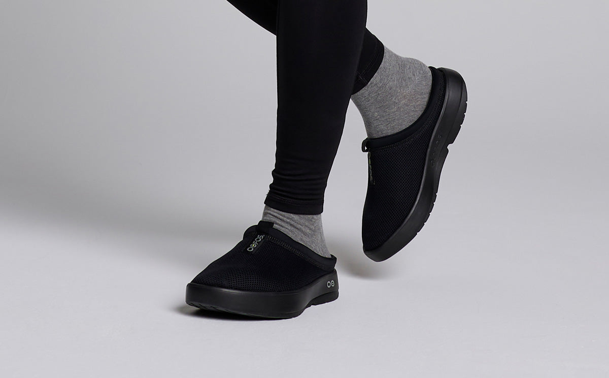 Men'S OOcoozie Sport Mule - Black (SALE) - Image 9