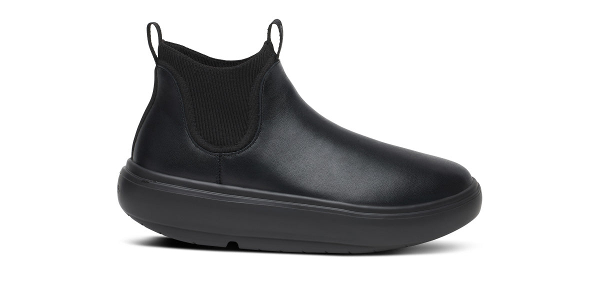 Alternative view of Men'S Leather Londoner - Black