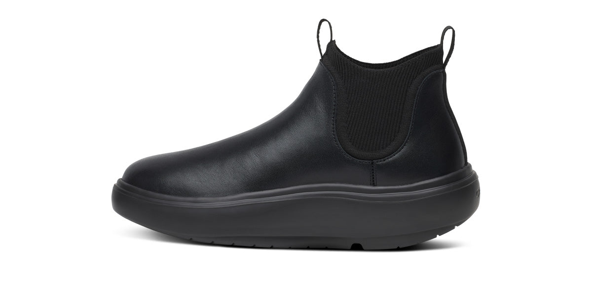 Men'S Leather Londoner - Black - Image 4