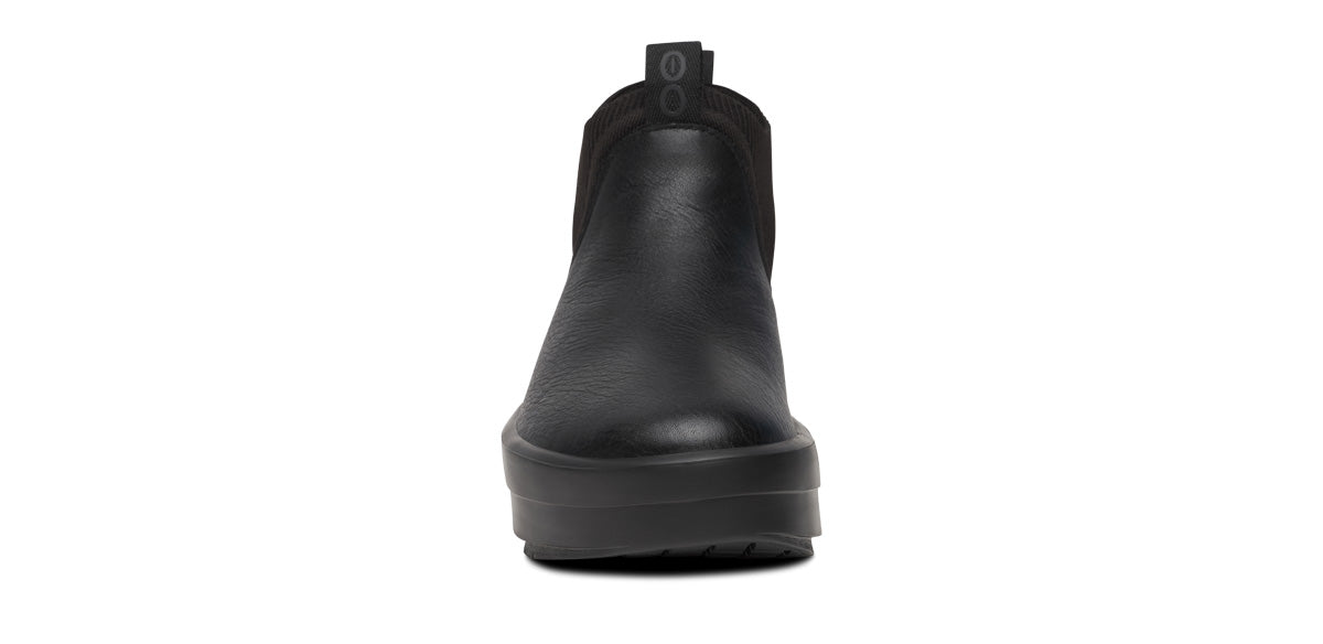 Women'S OOmega Leather Londoner - Black - Image 3