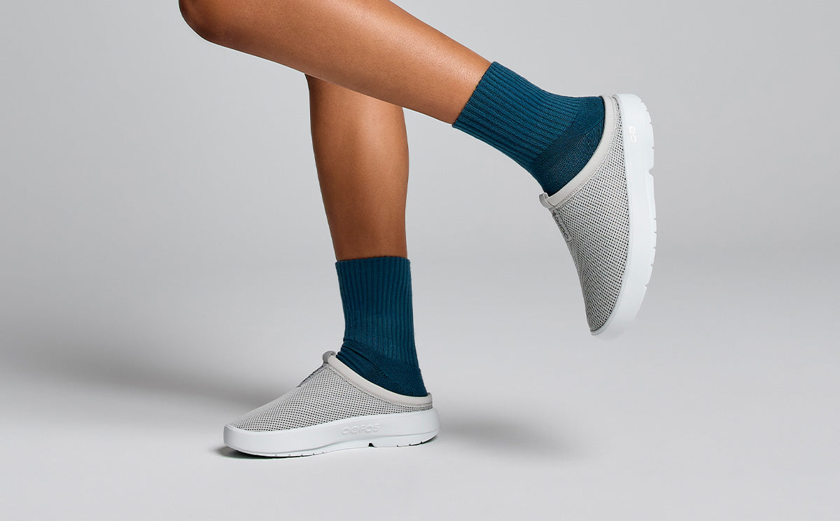 Women'S OOcoozie Sport Mule - Gray (FINAL SALE) - Image 9