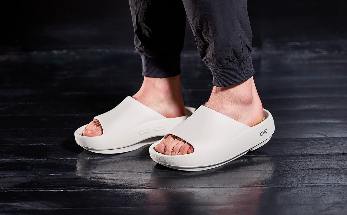 Men'S OOahh PLUS Slide Sandal - Chalk - Image 9