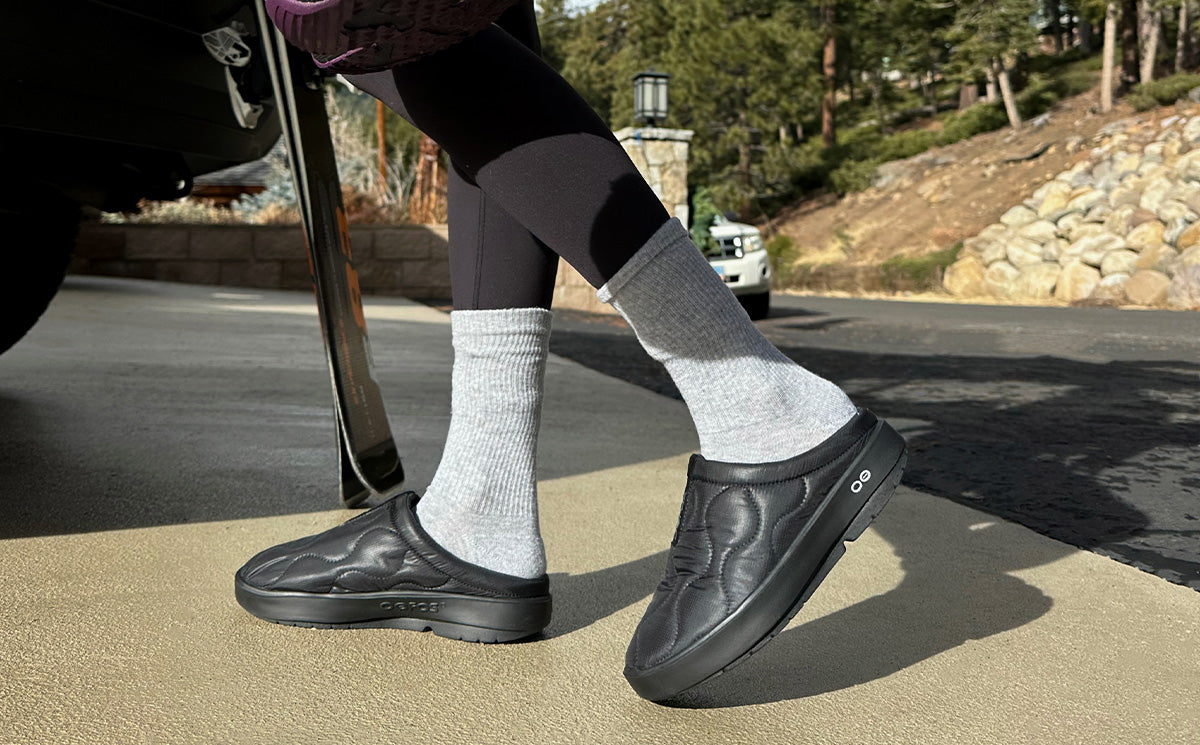 Women'S OOcoozie Thermo Mule - Black - Image 8