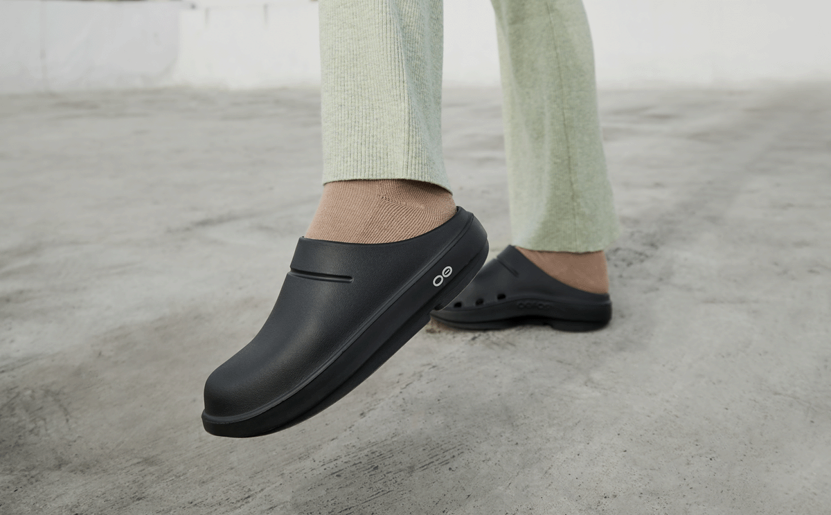Women'S OOcloog Clog - Black - Image 9